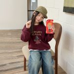 【100-170】トレーナー 女の子 プリント カートゥーン カジュアル - 画像 (13)