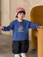 【73-110】Tシャツ 長袖 プリント カジュアル 合わせやすい 男の子 - 画像 (4)