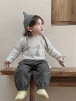 【73-130】ベストorセットアップ 男の子 ボーダー柄 ゆったり - 画像 (3)