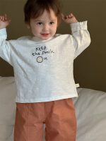 【66-100】Tシャツ プリント ラウンドネック 長袖 カジュアル 男の子 - 画像 (7)