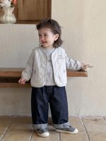 【73-130】アウターorセットアップ 男の子 シンプル かわいい - 画像 (3)
