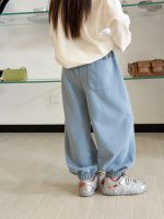 【100-170】パンツ 女の子 スポーツ ゆったり 8色選べる - 画像 (6)