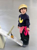 【73-110】セーター ズボン アヒル柄 長袖 デニム カワイイ 男の子 - 画像 (5)