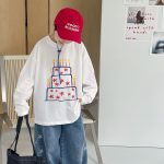 【90-160】長袖Tシャツ 男の子 プリント ケーキ - 画像 (7)