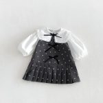 【80-130】シャツorワンピース 女の子 フリル エレガント - 画像 (3)