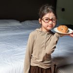 【100-170】トップス 女の子 フード付き ボーダー柄 カジュアル - 画像 (6)
