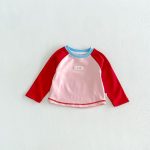 【80-130】トップス ラグラン 配色 合わせやすい - 画像 (8)