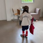 【80-130】トップス 女の子 レイヤード 折り襟 - 画像 (5)