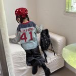 【80-130】長袖Tシャツ 女の子 配色切り替え トレンド - 画像 (5)
