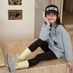 【100-170】トレーナー 女の子 プリント カートゥーン カジュアル - 画像 (9)