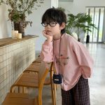 【90-160】パーカー プリント カジュアル ゆったり 長袖 男の子 - 画像 (7)