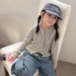 【80-130】セーター 女の子 アウター 無地 シンプル - 画像 (4)
