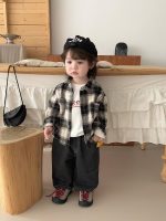 【73-120】トップスorパンツ 男の子 レトロ 着せやすい - 画像 (4)
