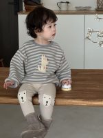 【73-110】パーカー ストライブ 厚手  男の子 - 画像 (2)