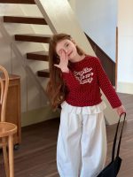 【90-150】カーブパンツ 女の子 おしゃれ フリル付き カジュアル - 画像 (7)