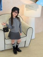 【100-170】セーター 女の子 透かし ハート シンプル - 画像 (6)