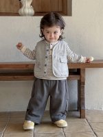 【73-130】ベストorセットアップ 男の子 ゆったり 着せやすい - 画像 (4)