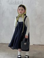 【100-160】ジャンパースカート インナー 女の子 おしゃれ 韓国風 やわらか - 画像 (27)