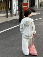 【90-160】二点セット フード付き プリント ゆったり カジュアル 男の子 - 画像 (5)
