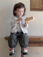 【73-130】ベストorセットアッ 男の子 ボーダー柄 ファッション - 画像 (2)