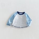 【80-130】トップス ラグラン 配色 合わせやすい - 画像 (7)