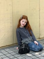 【90-150】デニムパンツ 女の子 韓国風 すっきり見え スキニーパンツ - 画像 (6)