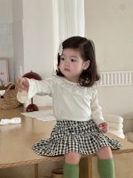 【73-100】パーカー スカート チェック柄 シンプル 女の子 - 画像 (5)