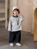 【73-110】ベスト Tシャツ ストライブ 配色 カジュアル 男の子 - 画像 (8)