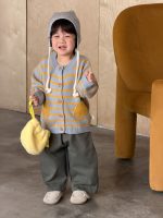 【73-110】アウター 長袖 ストライブ 韓国風 カジュアル 男の子 - 画像 (6)