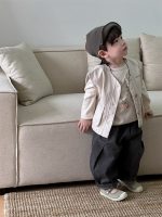 【73-110】アウター パーカー  韓国風 カジュアル 男の子 - 画像 (5)