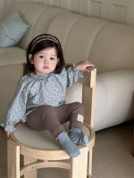 【73-100】トップス 花柄 長袖 合わせやすい シンプル 女の子 - 画像 (4)