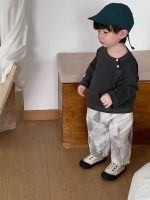 【73-100】Tシャツ 韓国風 カジュアル 合わせやすい 長袖 男の子 - 画像 (6)