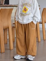 【90-150】ズボン 無地 ゆったり 男の子 - 画像 (3)