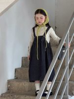 【100-160】ジャンパースカート インナー 女の子 おしゃれ 韓国風 やわらか - 画像 (17)