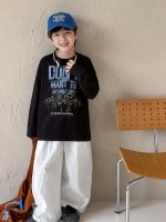 【90-160】長袖Ｔシャツ 男の子 プリント トレンド - 画像 (3)