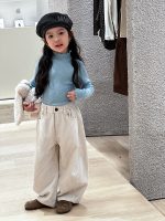 【90-160】長袖インナー 女の子 フリルハイネック 柔らか - 画像 (16)