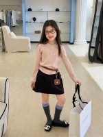 【100-170】トップス 女の子 シンプル 合わせやすい 韓国風 - 画像 (2)