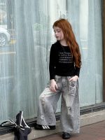 【90-150】長袖Tシャツ 女の子 おしゃれ カジュアル 柔らか - 画像 (9)