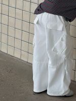 【90-160】ベストor長袖Tシャツorカーゴパンツ 男の子 韓国風 ボーダー柄 - 画像 (14)