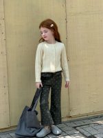 【90-150】カーディガン 女の子 トレンド ケーブルニット ふんわり - 画像 (6)