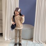 【80-130】ベスト 女の子 韓国風 合わせやすい - 画像 (4)