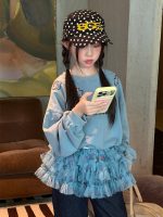 【100-160】スカート 女の子 花柄 チュール おしゃれ - 画像 (3)