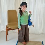 【100-170】長袖Tシャツ 女の子 フリル 無地 おしゃれ - 画像 (9)