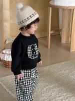 【73-110】二点セット パーカー+ズボン 韓国風 男の子 - 画像 (8)