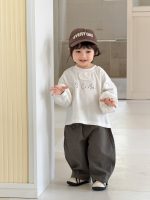 【73-110】Tシャツ 立体感 ラウンドネック 長袖 男の子 - 画像 (6)