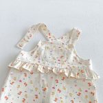 【80-130】トップスorサロペット 女の子 フリル カジュアル - 画像 (11)