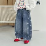 【90-160】パンツ 男の子 デニム 切り替え トレンド - 画像 (4)