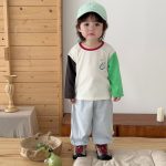【73-120】トップスorパンツ 男の子 カートゥーン プリント - 画像 (9)