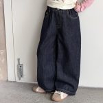 【100-170】パンツ 女の子 デニム ステッチ おしゃれ - 画像 (6)