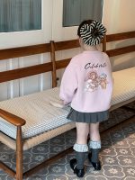 【90-170】トレーナー 女の子 カートゥーン プリント カジュアル - 画像 (4)